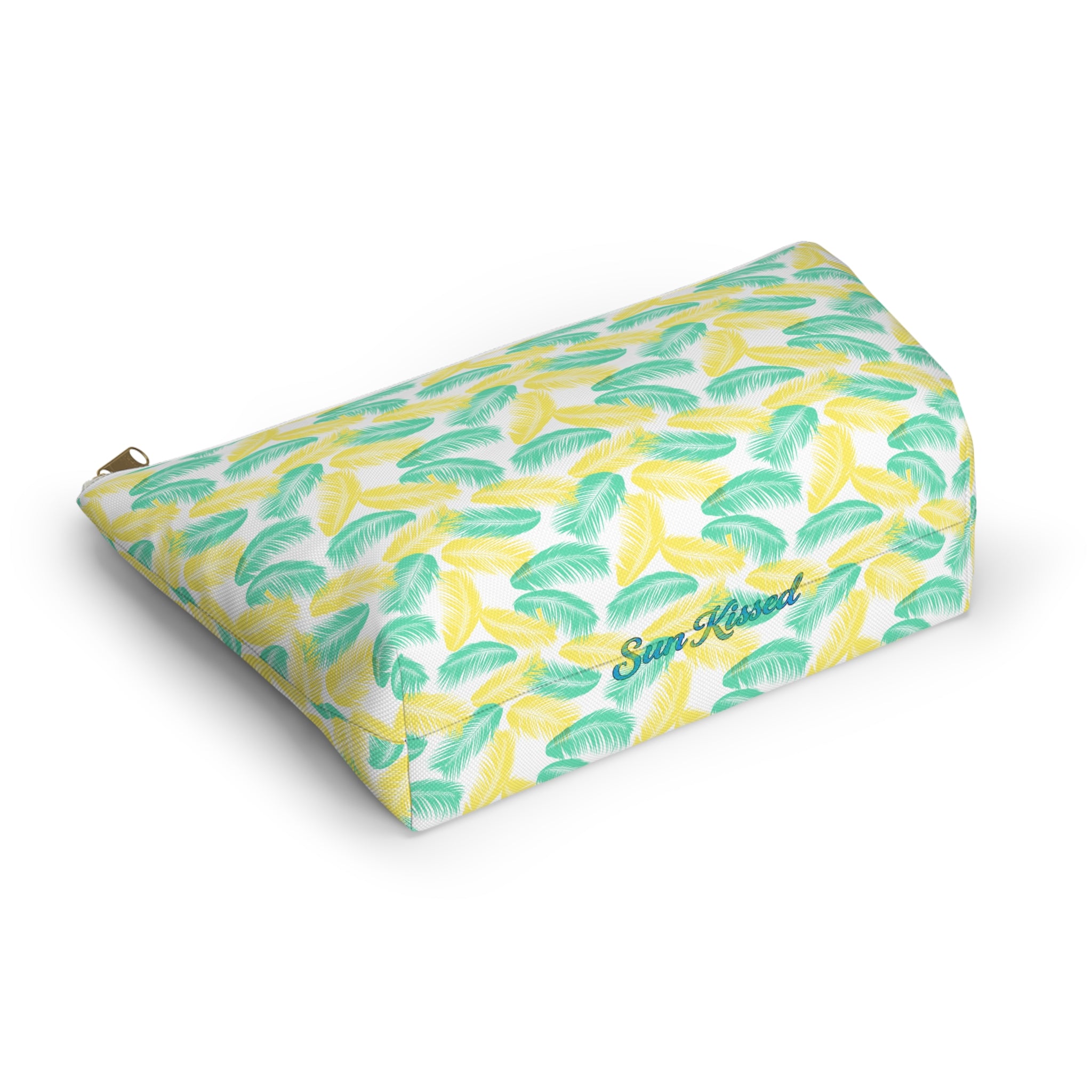 Hurricane Palm Prawns Cosmetic Bag