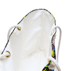 Neon Night Blooms Weekender Bag