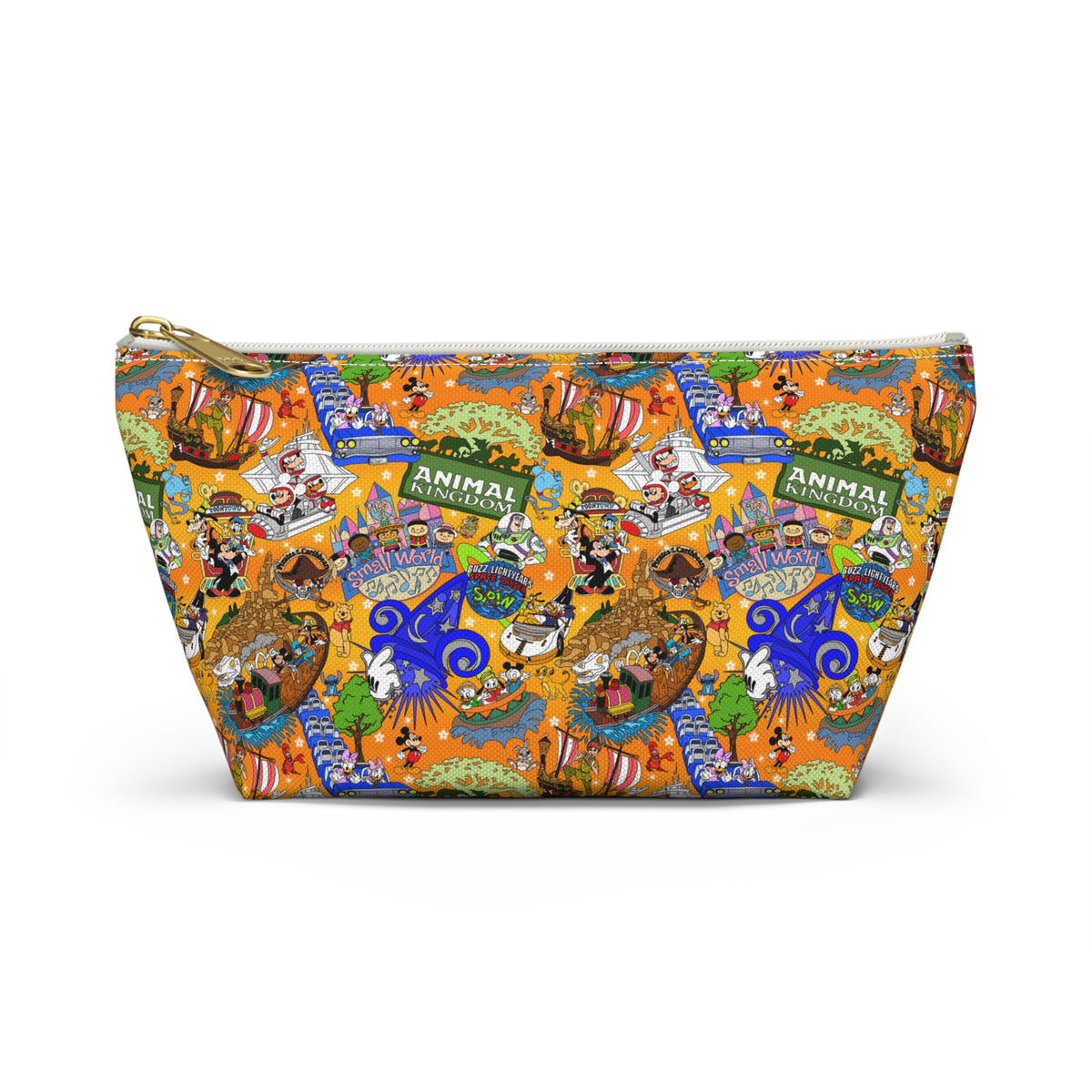 Four Parks Ride Collage Cosmetic Bag