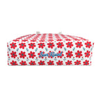 Red Daisy Floral Weekender Bag