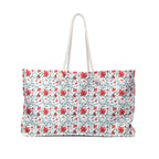 Flowering Vines Floral Weekender Bag