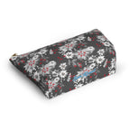 Grey Gardens Floral Cosmetic Bag