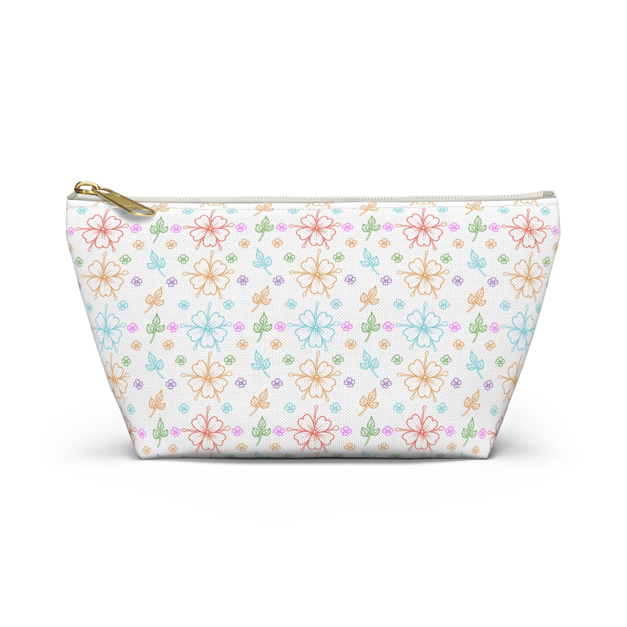 Orchid Outlines Cosmetic Bag