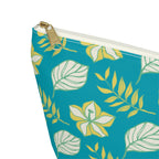 Tropical Island Leaves Cosmetic Bag