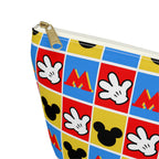 Checkerboard Mickey Hands Cosmetic Bag