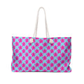 Pink Blooming Sky Weekender Bag