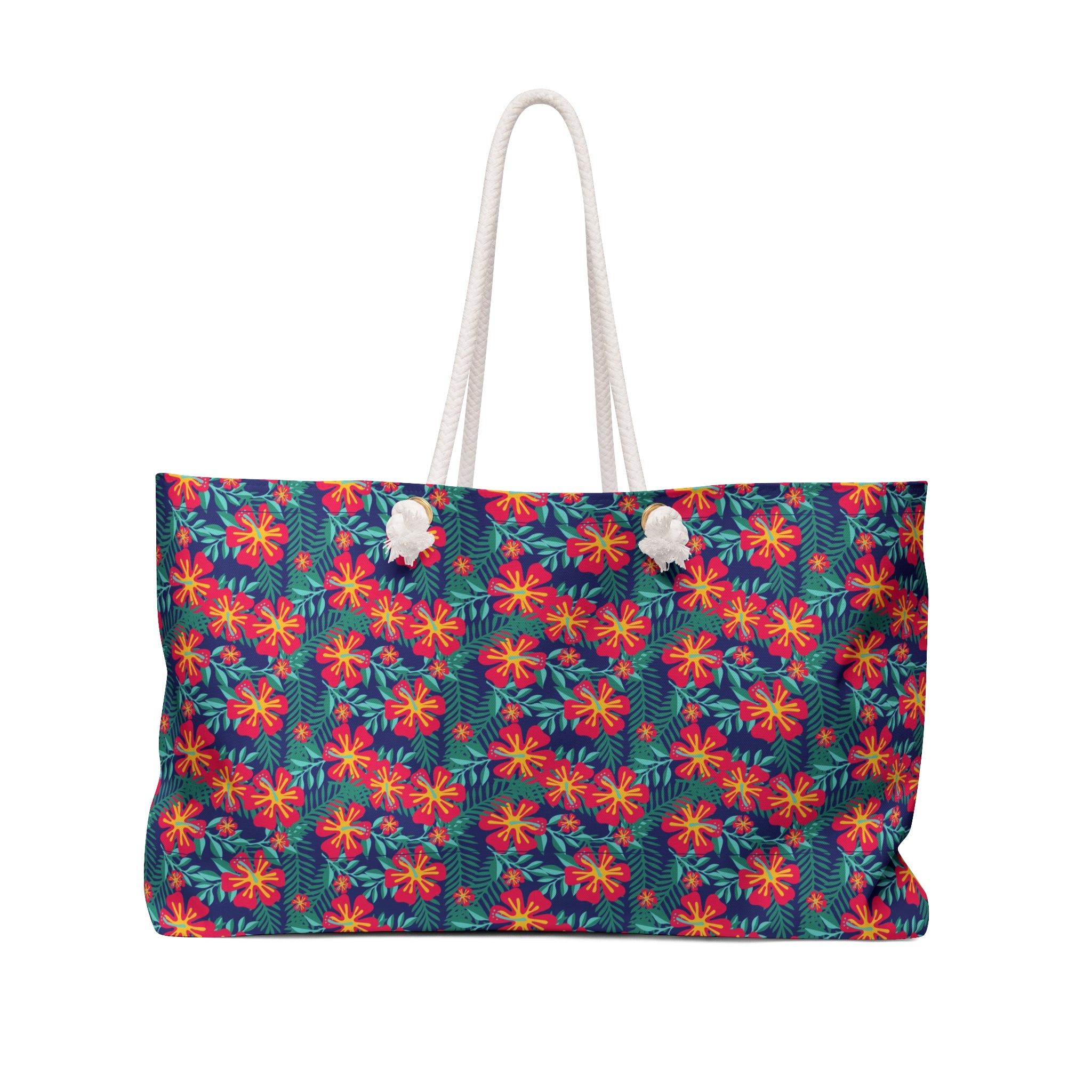 Tropical Jungle Floral Weekender Bag