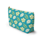 Tropical Island Leaves Cosmetic Bag