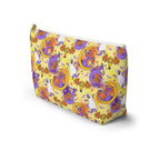 Figment on the Moon Yellow Cosmetic Bag