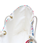Abstract Pastel Flora Weekender Bag