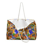Four Parks Ride Collage Weekender Bag