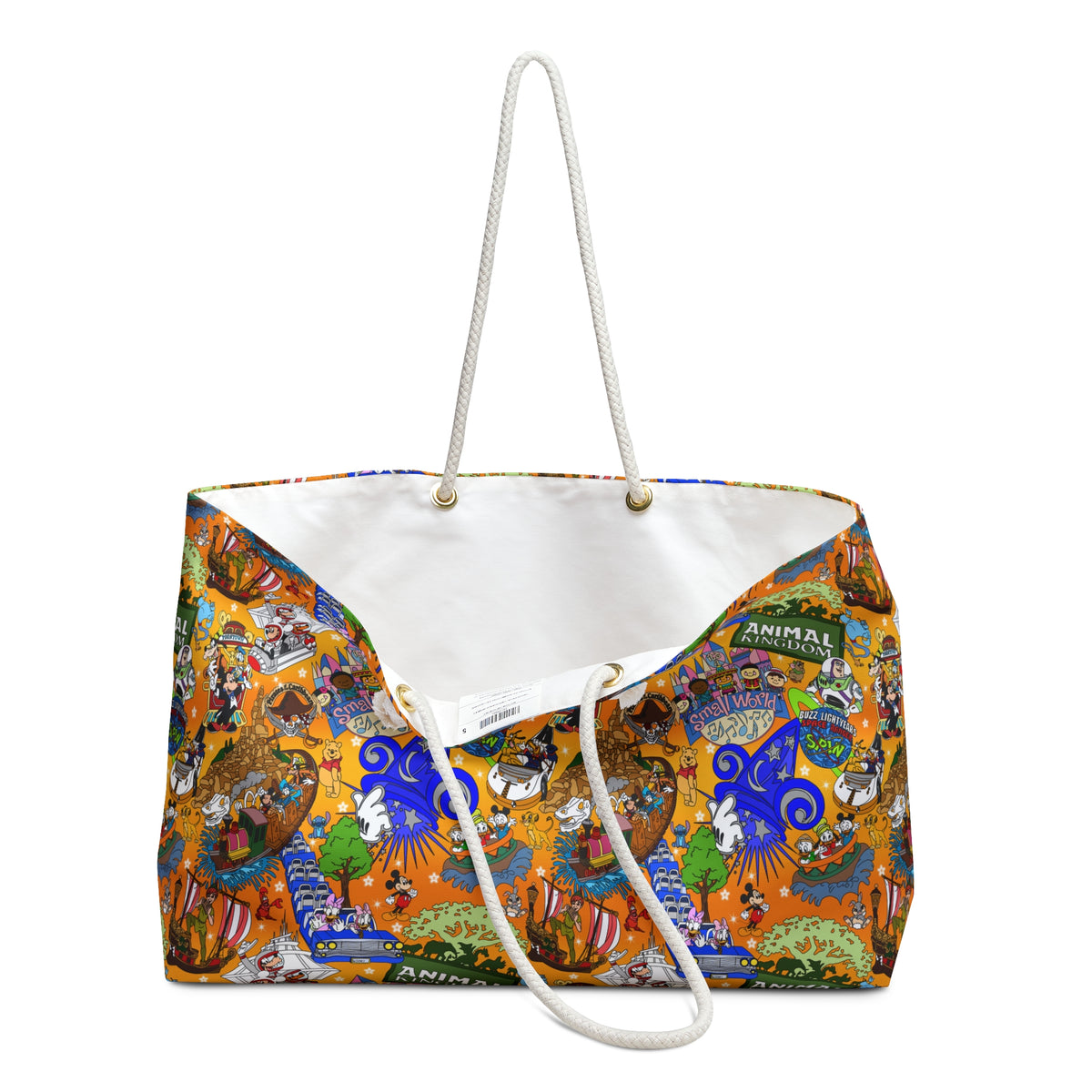 Four Parks Ride Collage Weekender Bag