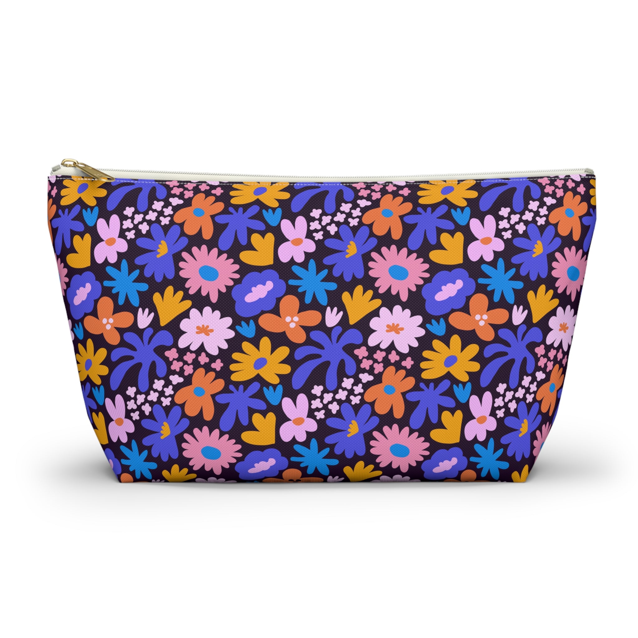 Hand Drawn Meadow Cosmetic Bag