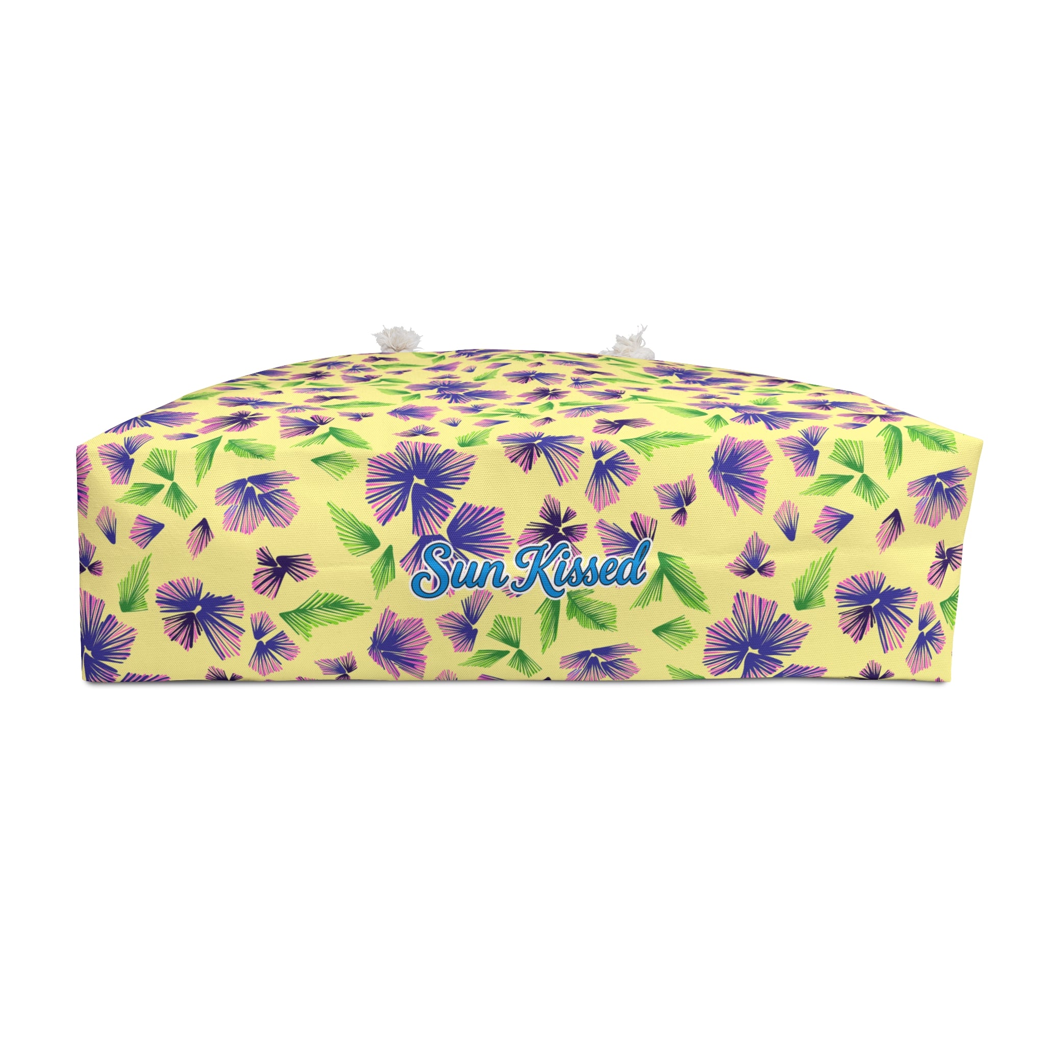 Fanning Purple Flora Weekender Bag