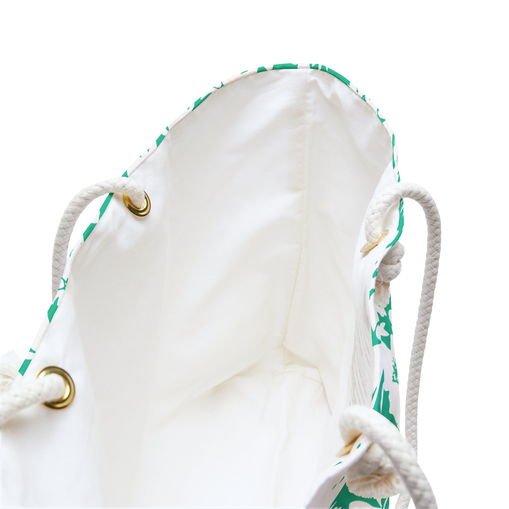 Seafoam Hibiscus Floral Weekender Bag