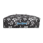 Black Landscape Floral Weekender Bag