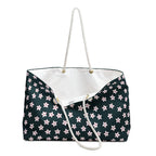 Flowering Daisies Floral Weekender Bag