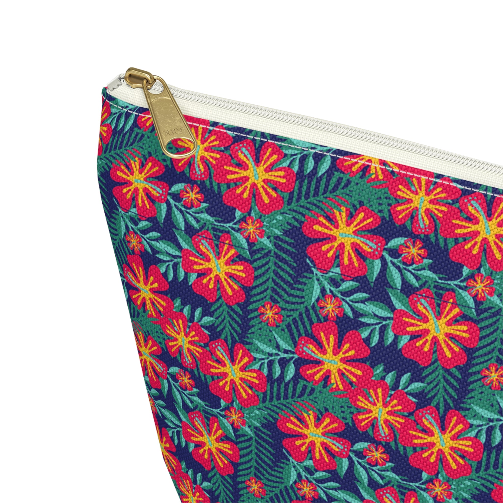 Tropical Jungle Floral Cosmetic Bag