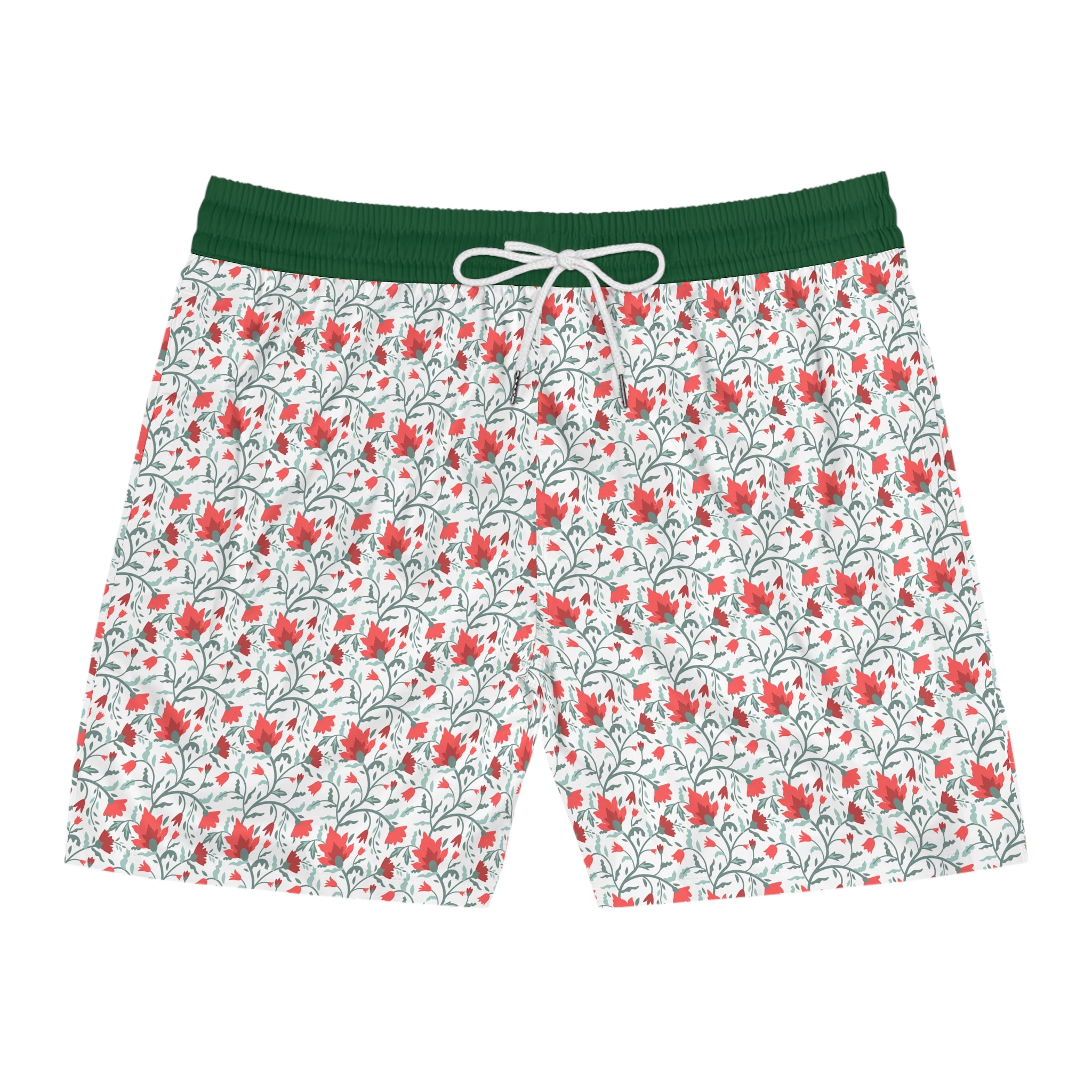 Flowering Vines Floral Swim Trunks