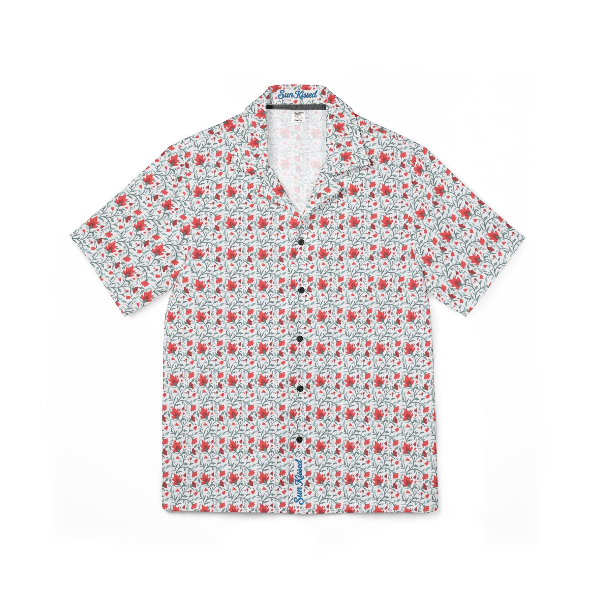 Flowering Vines Tropical Paradise Hawaiian Shirt