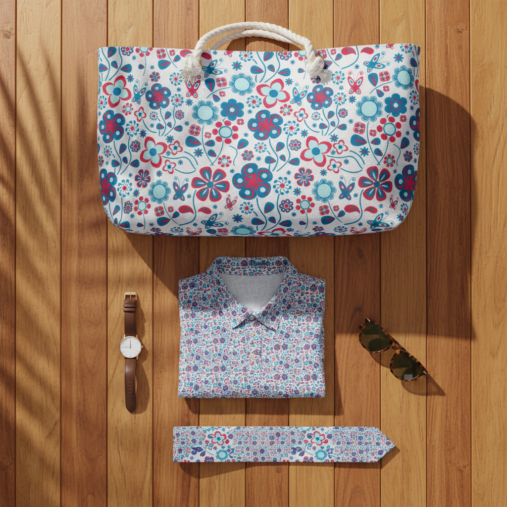 Abstract Flora - Flat Lay
