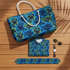 Black Light Hibiscus - Flat Lay