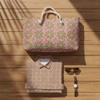 Blooming Floral Pinwheels - Flat Lay