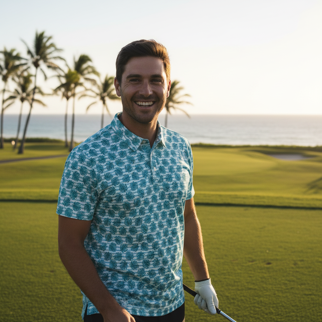 Blue Monstera - Golf