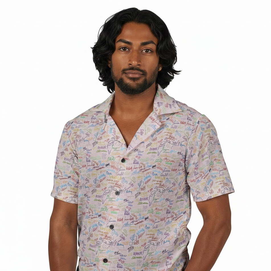 Close-cropped studio portrait