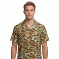 Corrected Jungle Camo waist-up studio portrait