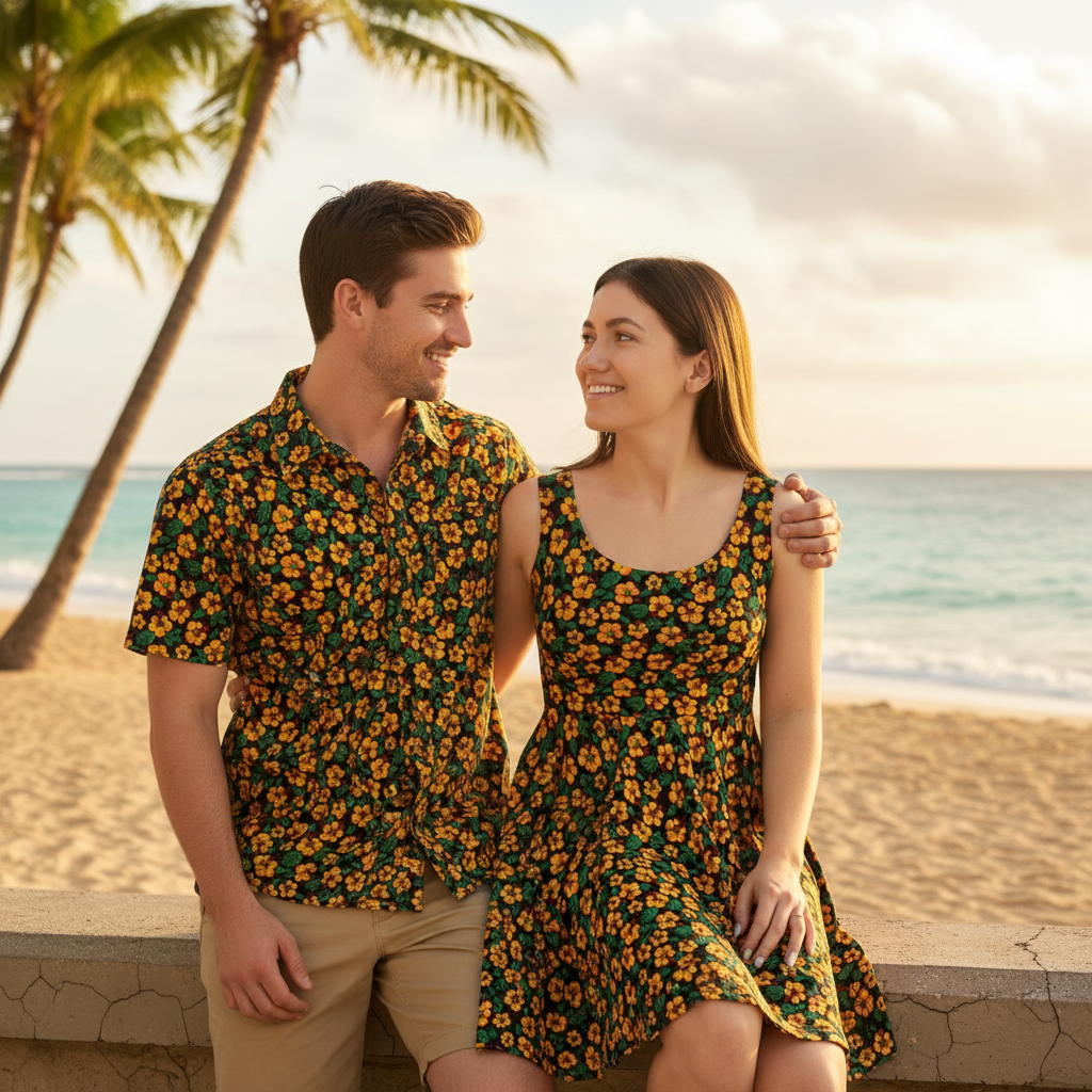 Couple - Beach Wall