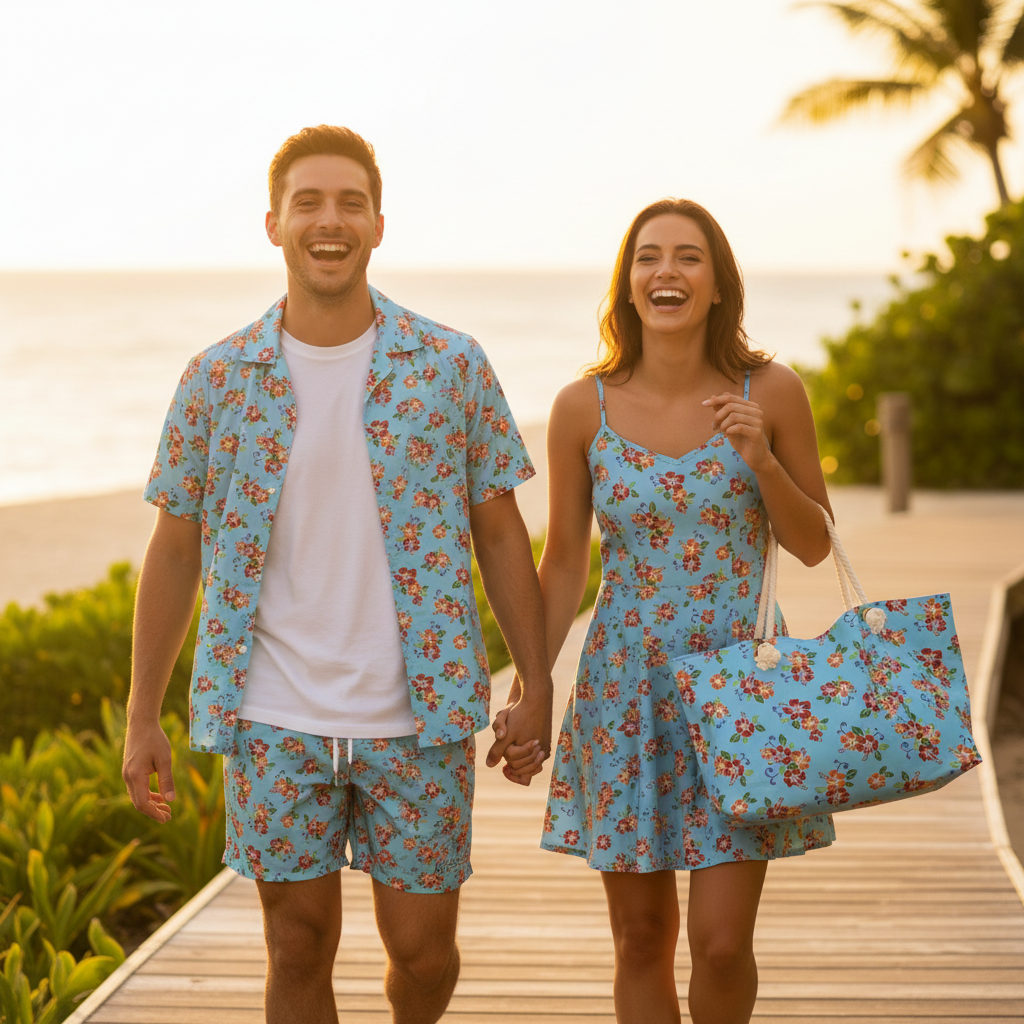 Couple Matching - White Tee Under