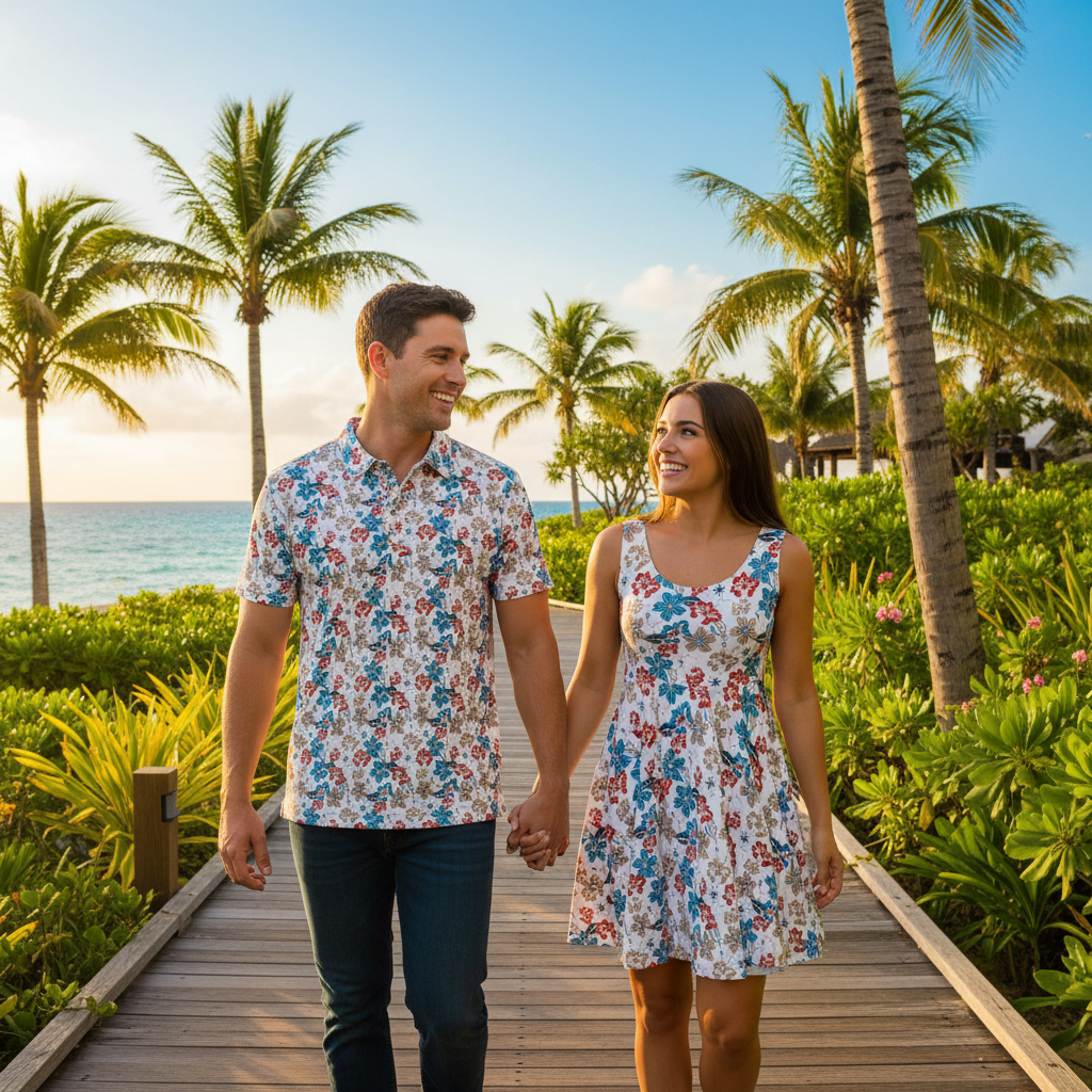 Floating Blooms - Couple