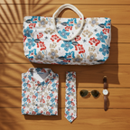Floating Blooms - Flat Lay