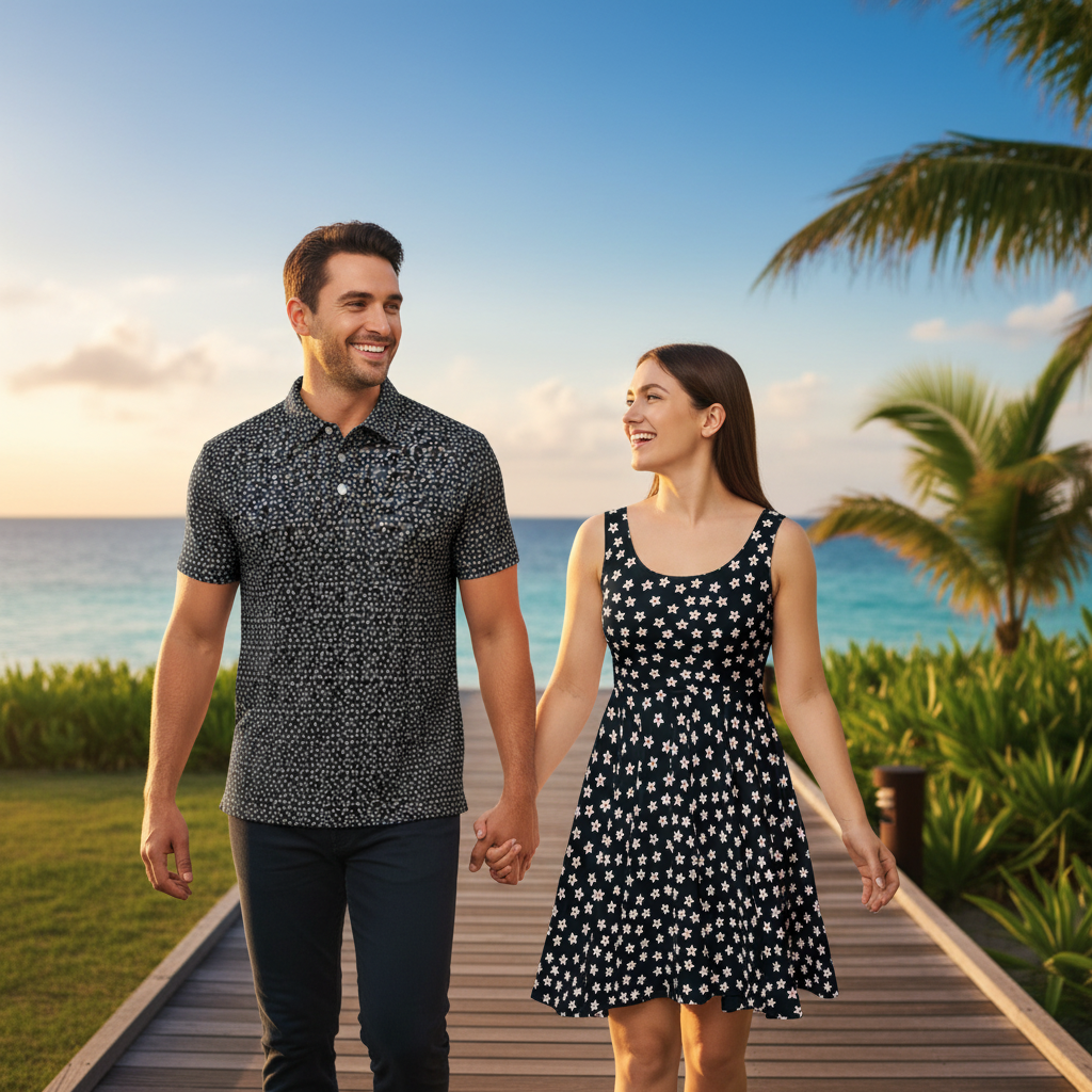 Flowering Daisies - Couple