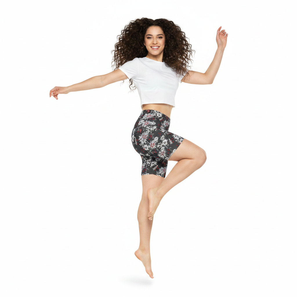 Grey Gardens Floral — Image 1 Long Dark Curly Fair Skin