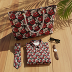 Hibiscus at Night - Flat Lay