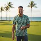 Monstera on Green - Golf