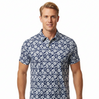 Nautical Blue Hibiscus - Studio