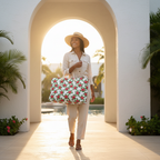 On-Model Resort Arrival Shot