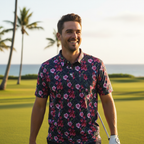 Painted Floral Arrangement - Golf