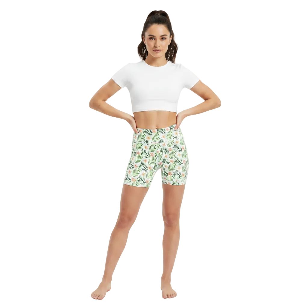 Palm Plumeria — Image 1 Mockup Print Full Body