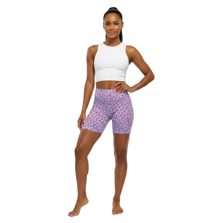Pink Plumeria Blue — Image 1 Full Body 2:3