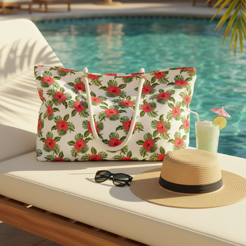 Poolside Lounge Lifestyle Shot