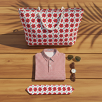 Red Daisy - Flat Lay