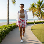 Red Daisy Floral — Image 3 UGC Beach Walk