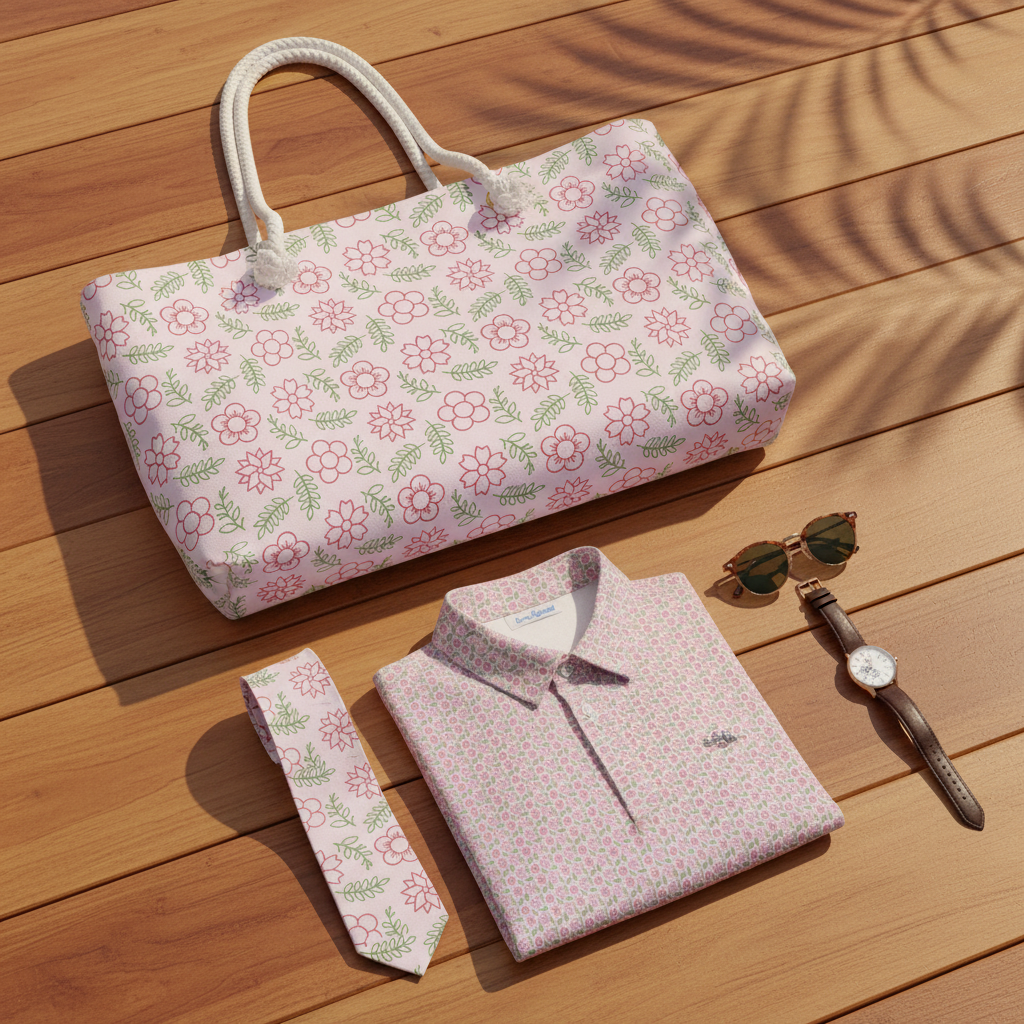 Spring Silhouette - Flat Lay