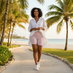 Spring Silhouette Floral — Image 3 UGC Beach Walk