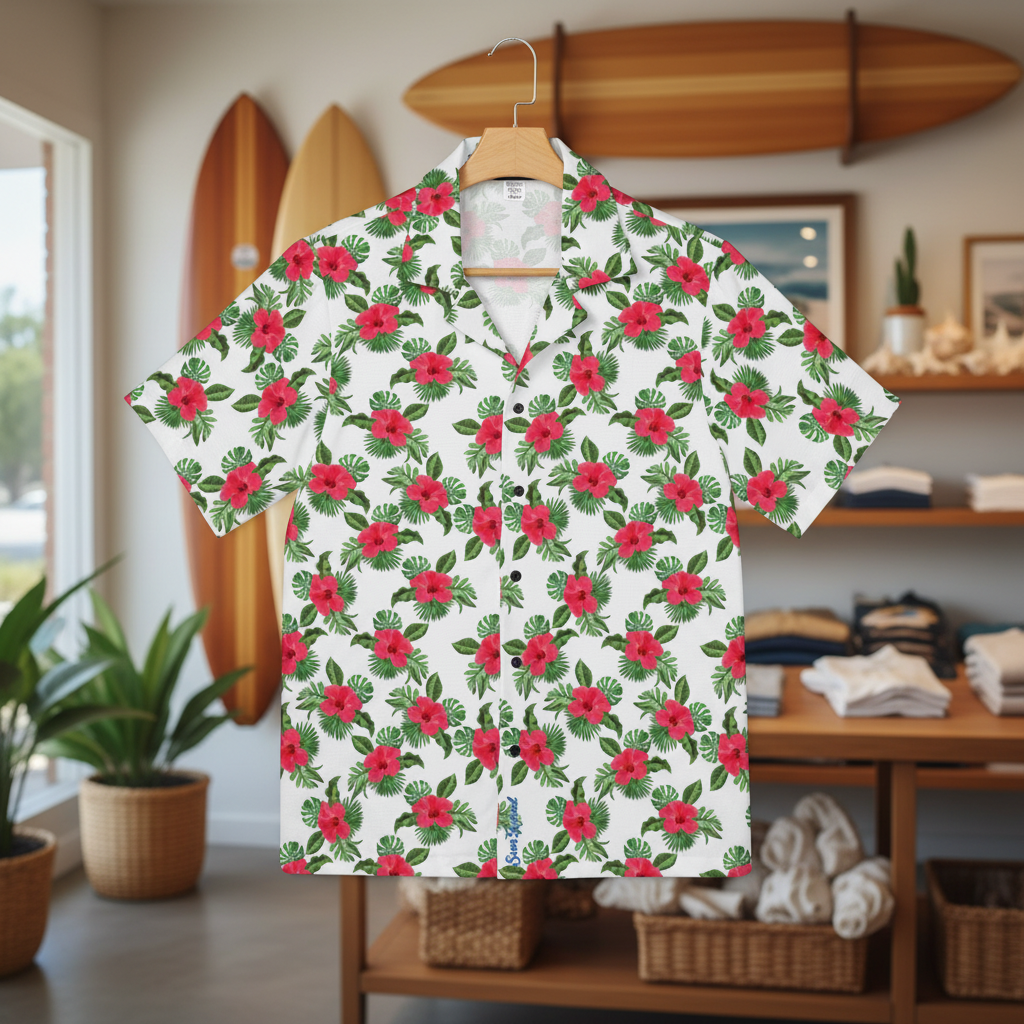 Surf Shop Hanger Mockup