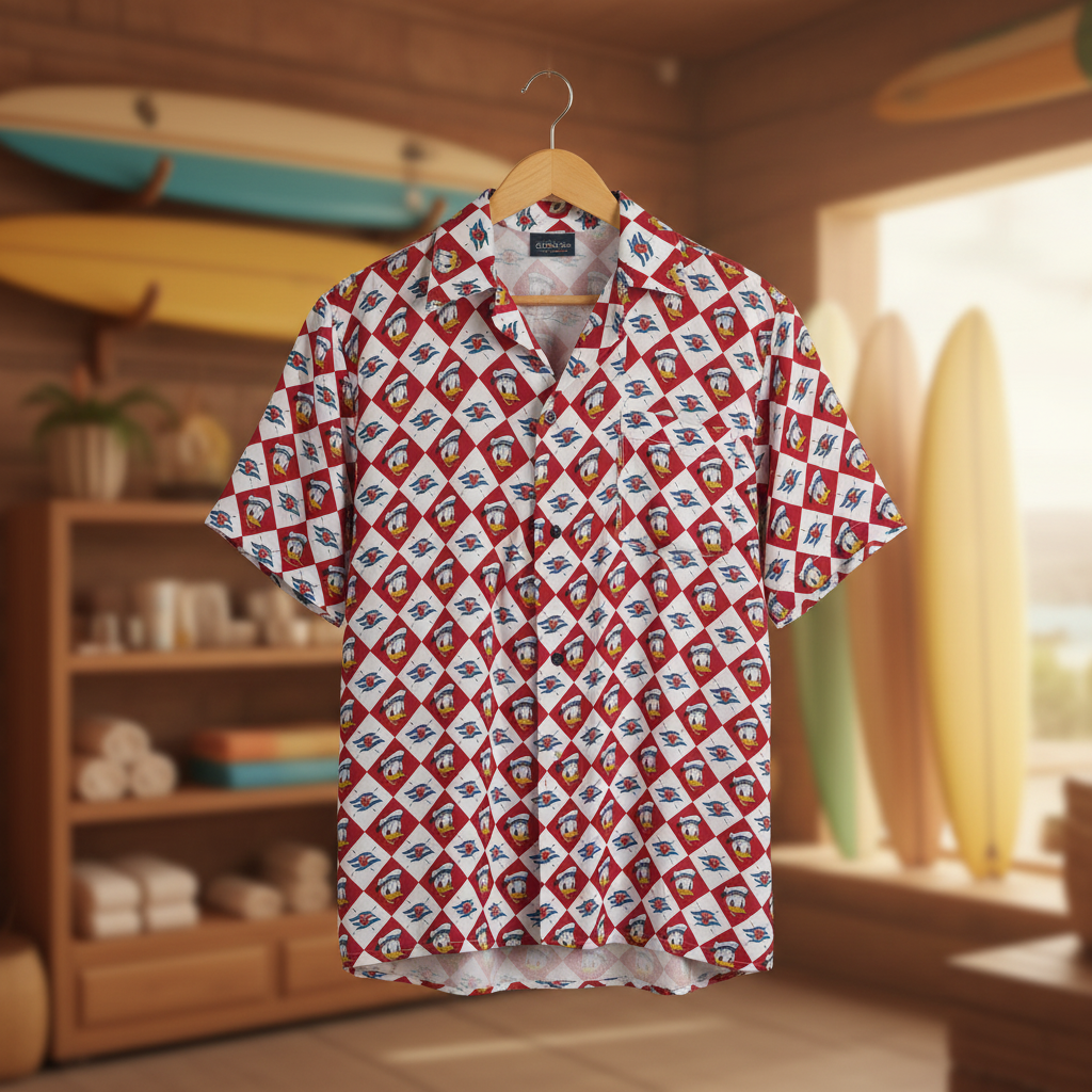 Surf shop hanger mockup